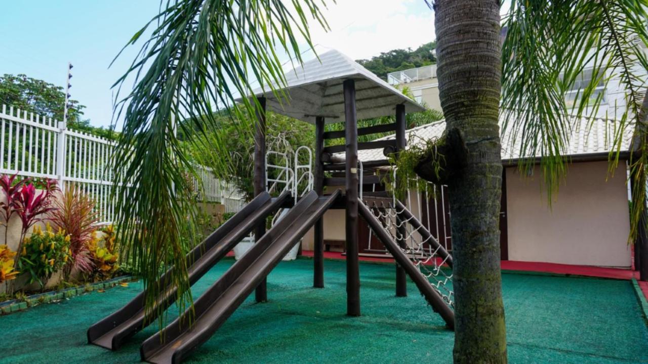 Villa Giardino - Condominio De Frente Para O Mar - Piscina, Quadra Esportiva, Churrasqueira - 5 Pessoas フロリアノポリス エクステリア 写真
